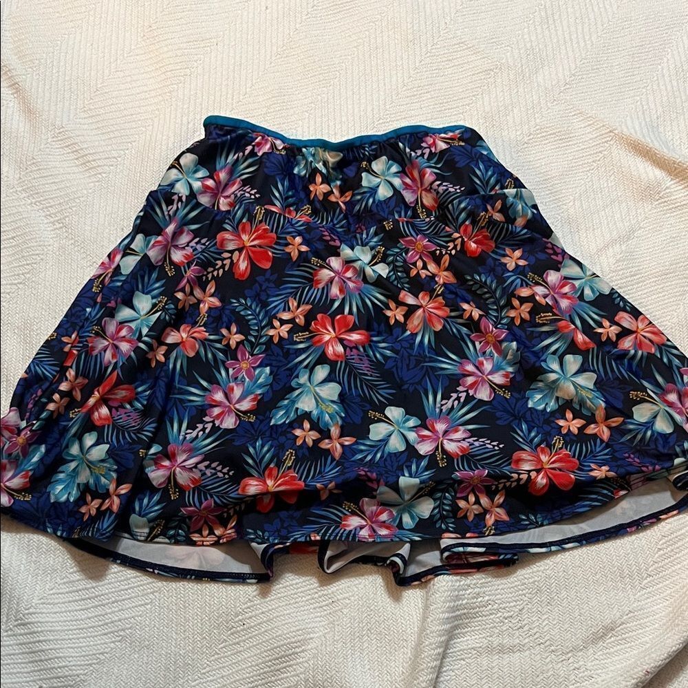 Sparkle skirts Floral Hawaiian Women's Skirt - Multicolor